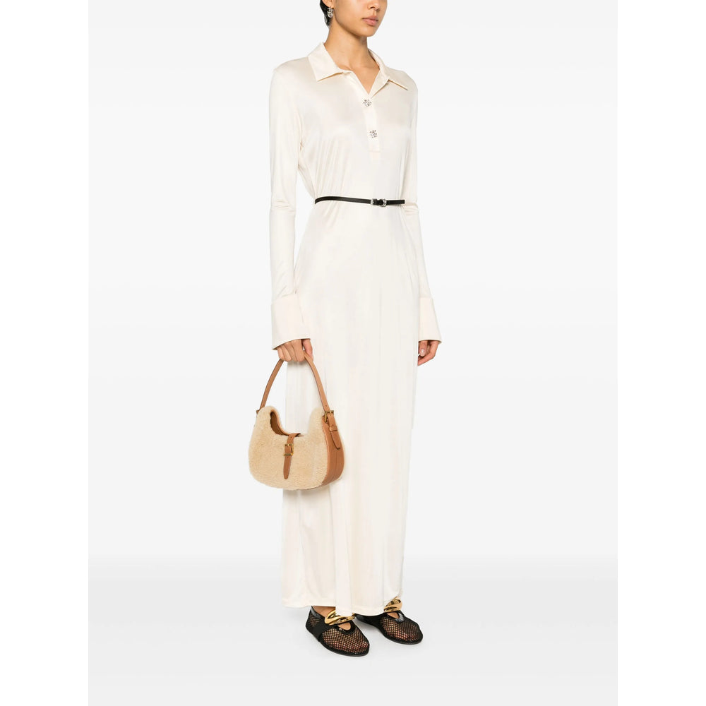 Saint Laurent Neutrals Shoulder Bags Women by Luosophy