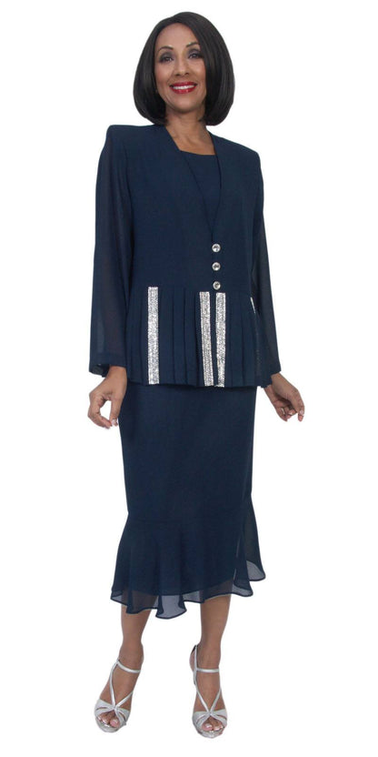 CLEARANCE - Hosanna 5267 Modest 3-Piece Set Ankle Length Dress (Size 3XL) by DiscountDressShop