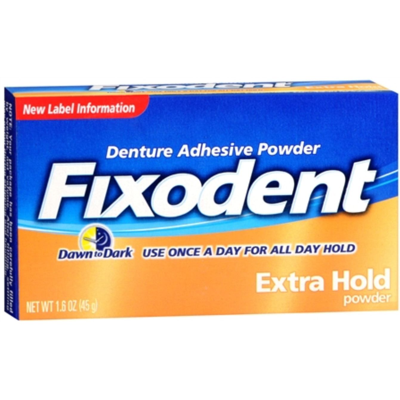 Fixodent Denture Adhesive Powder, Extra Hold 1.6 Oz by Pasteur Pharmacy
