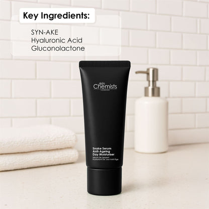 skinChemists Snake Serum Anti-Ageing Day Moisturiser 50ml by skinChemists US