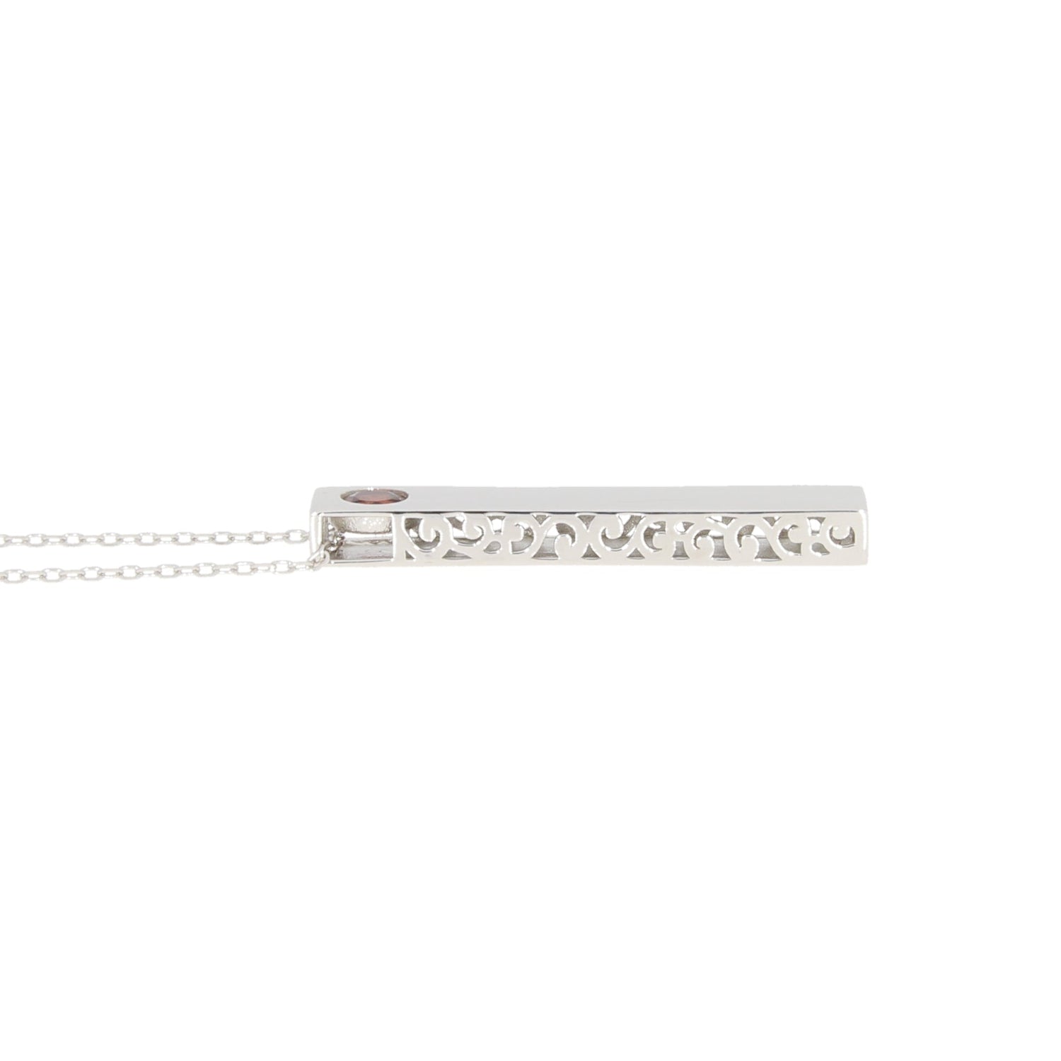 Genuine Garnet Fashion Pendants Sterling Silver by Bids.com