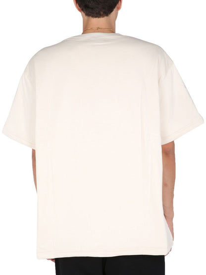 Ambush Men Padded T-Shirt With Embroidered Logo by Luosophy