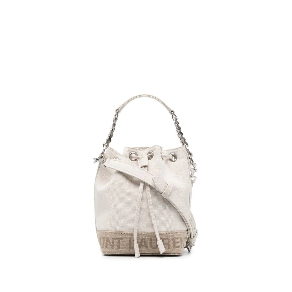 Saint Laurent Neutrals Bucket Bags Women by Luosophy