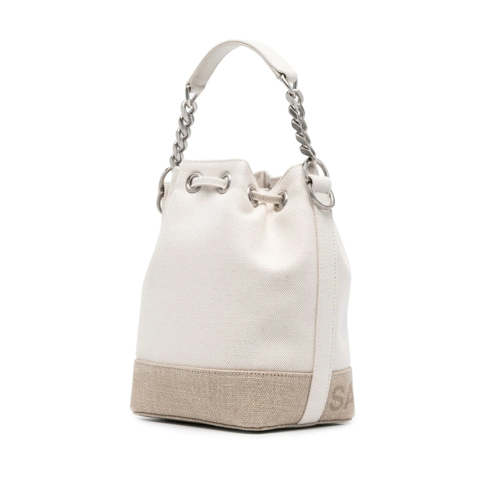 Saint Laurent Neutrals Bucket Bags Women by Luosophy