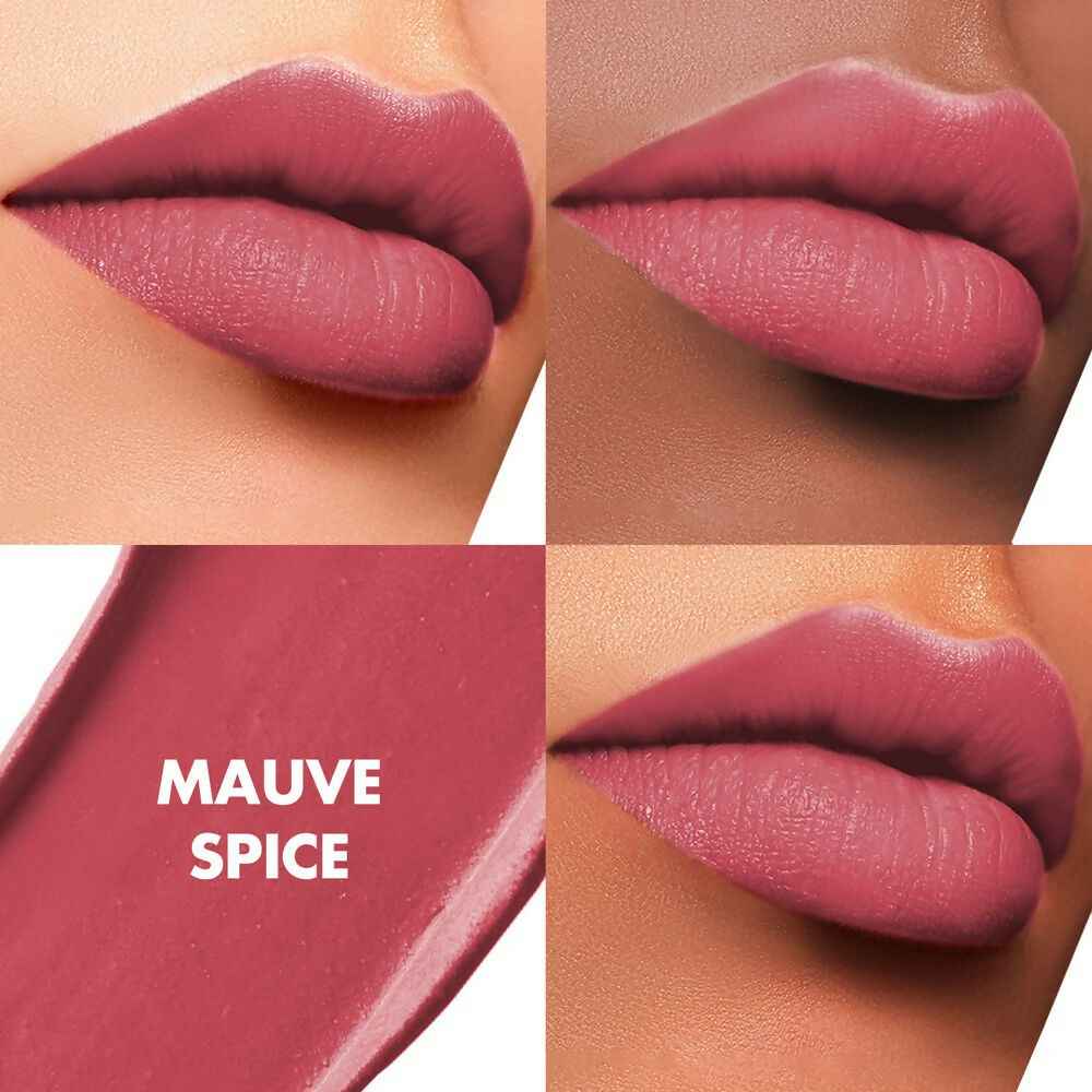 Lakme Cushion Matte Lipstick - Mauve Spice