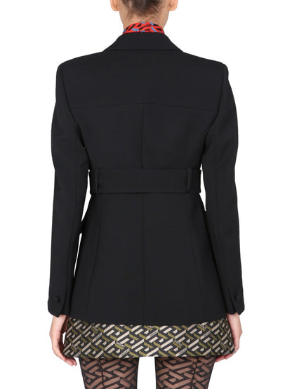 Versace Women Jacket With Medusa Button by Luosophy