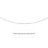 2.5mm 14k White Gold Pendant Chain with Textured Links by Bids.com