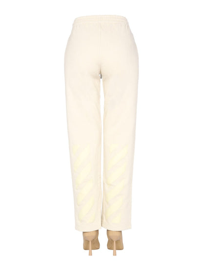 Off-White Women "Rubber Arrow" Jogging Pants by Luosophy