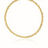 14k Yellow Gold Fancy Byzantine Chain Necklace  DestGlow