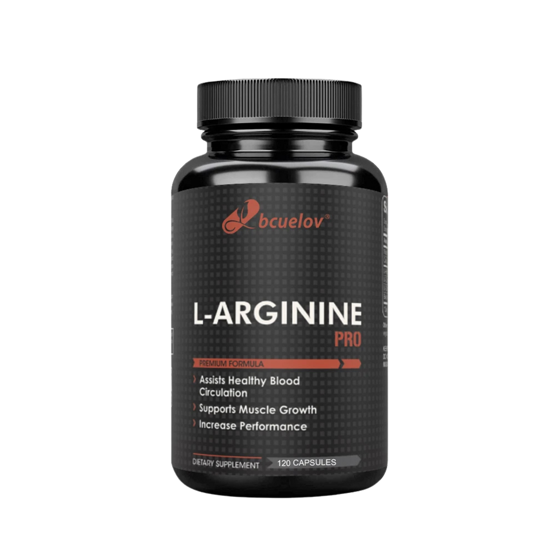 Energy Booster Capsules - Nitric Oxide + L-Citrulline for Strength, Endurance &amp; Muscle Mass | Pre-Workout Support | 120 Capsules