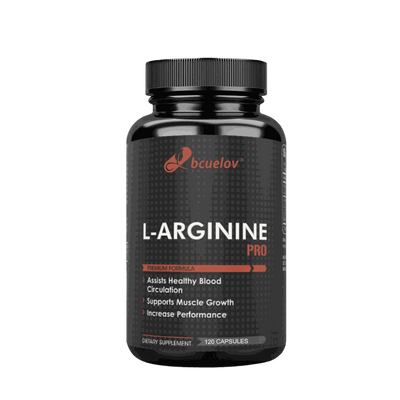 Energy Booster Capsules – Nitric Oxide + L-Citrulline for Strength, Endurance & Muscle Mass – Pre-Workout Support – 120 Capsules