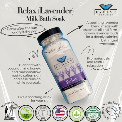 Milk Bath - Relax (Lavender)