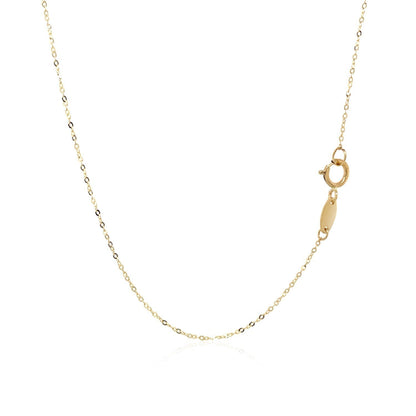 14k Yellow Gold Pendant with Claddagh Symbol  DestGlow