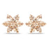 1.98 Carat Genuine Morganite 10K Rose Gold Earrings  DestGlow