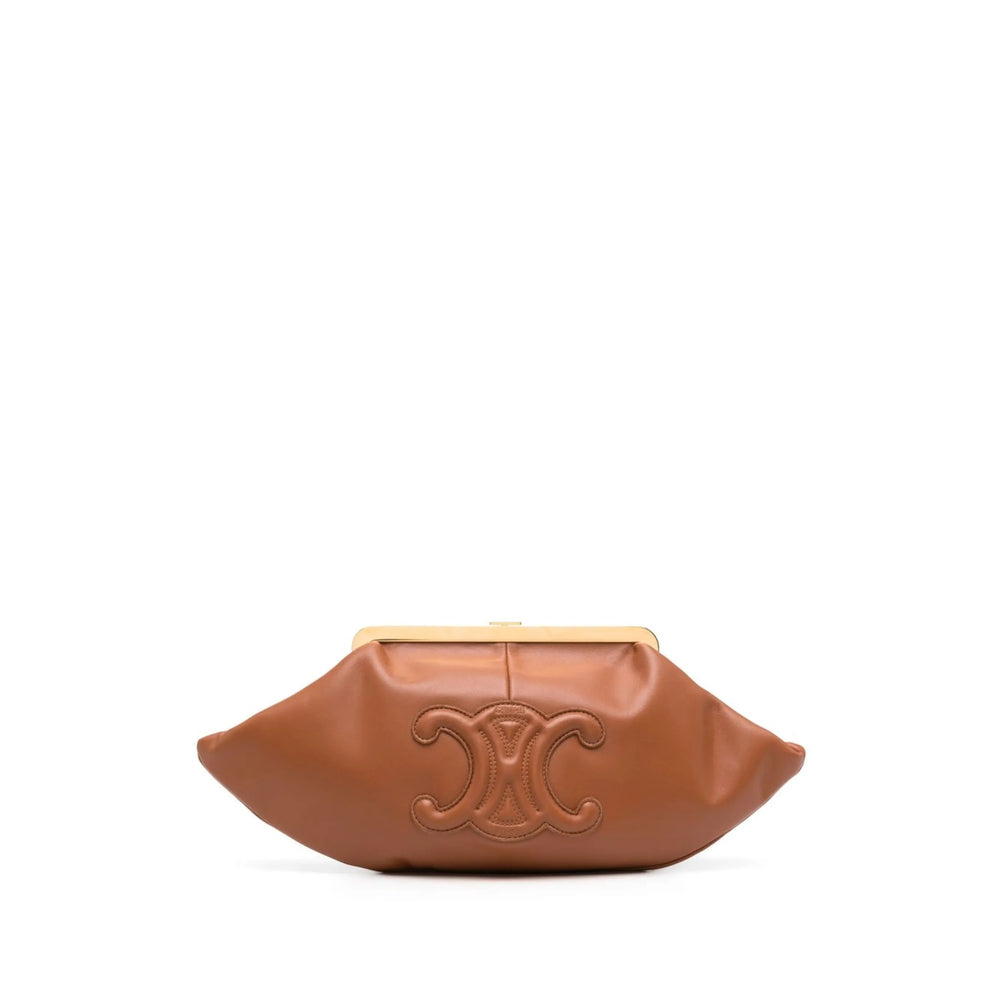 Celine Brown Clutch Bags Women by Luosophy