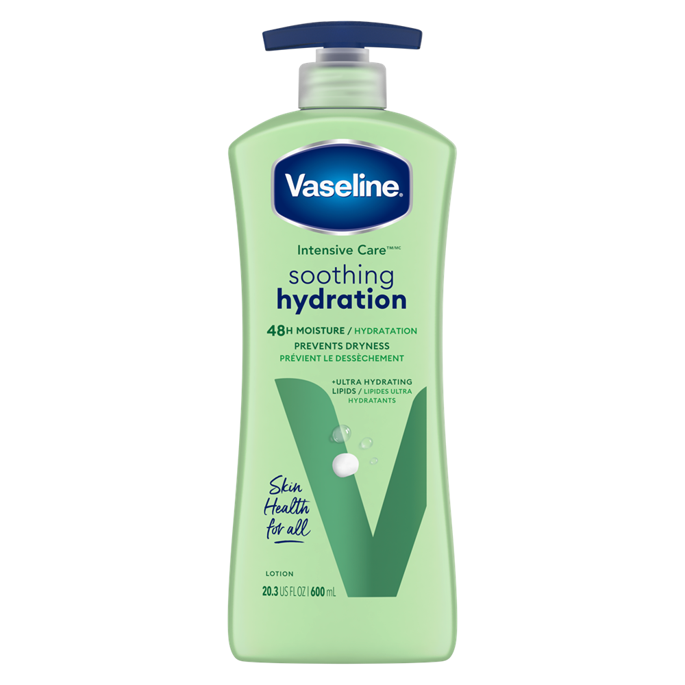 Vaseline Intensive Care Soothing Hydration Body Lotion, Aloe, 20.3 Oz by Pasteur Pharmacy
