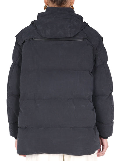 Bottega Veneta Women Hooded Down Jacket by Luosophy