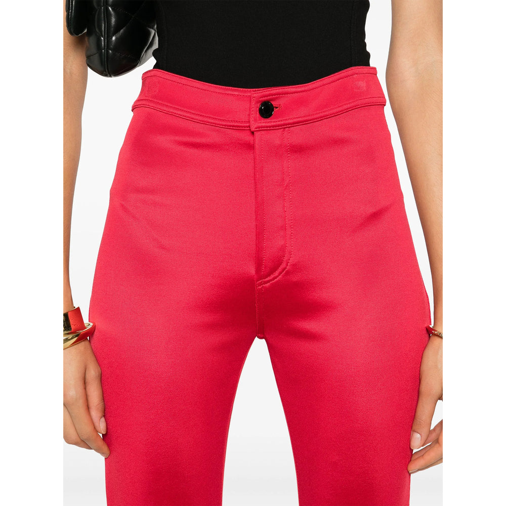 Saint Laurent Red Trousers - Skinny Trousers Women by Luosophy