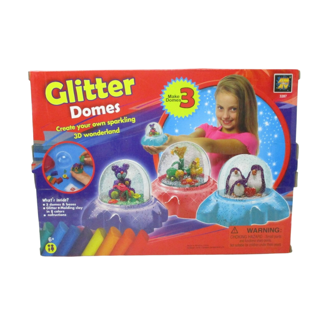AMAAV Glitter Domes DIY Snow Globe Maker Kit (3 Domes) by Farmacias Savia