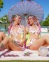 Cuddle Bikini & Skirt 3Pc Set by Rave Fix