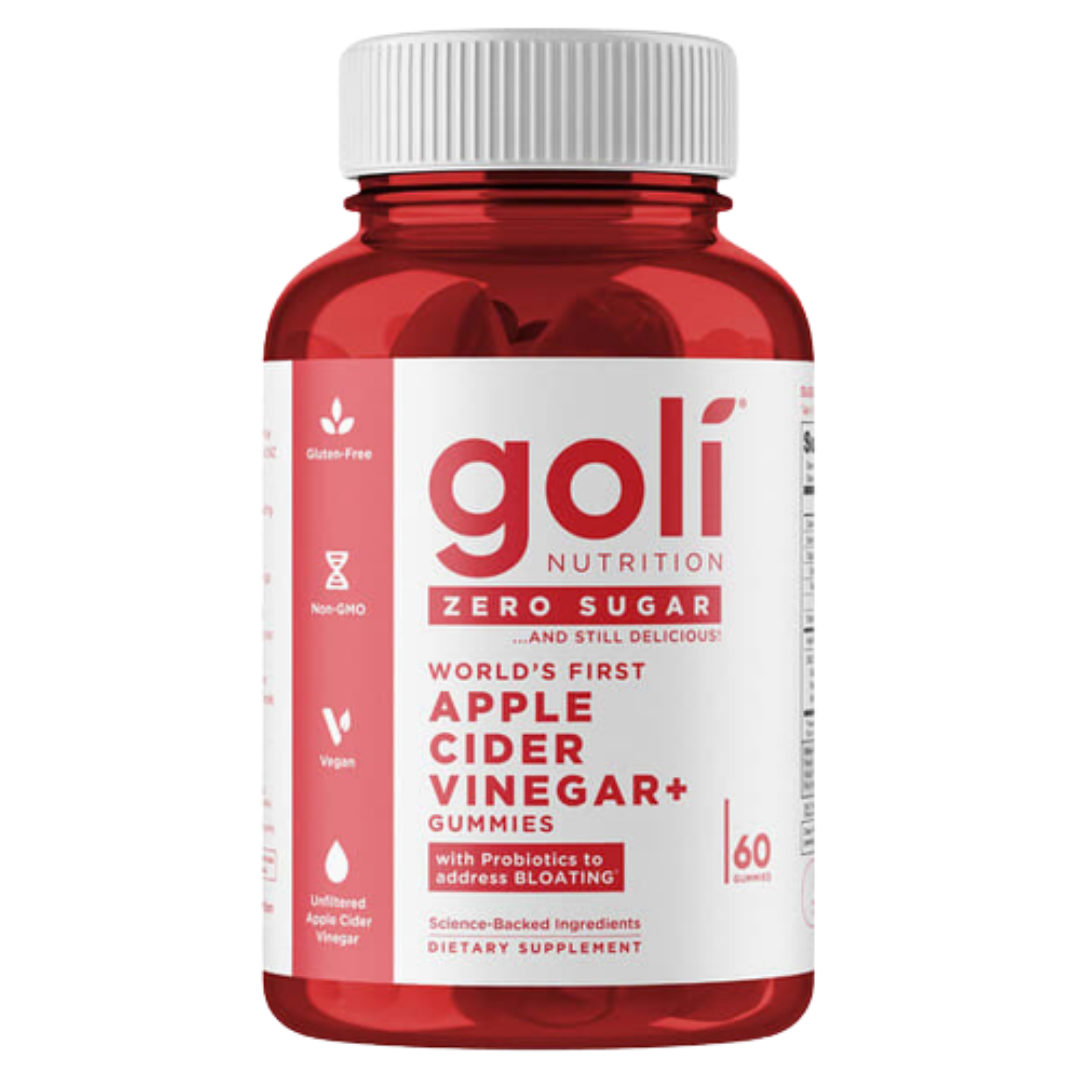 Goli Apple Cider Vinegar Sugar-Free Gummies (60 ct) by Farmacias Savia