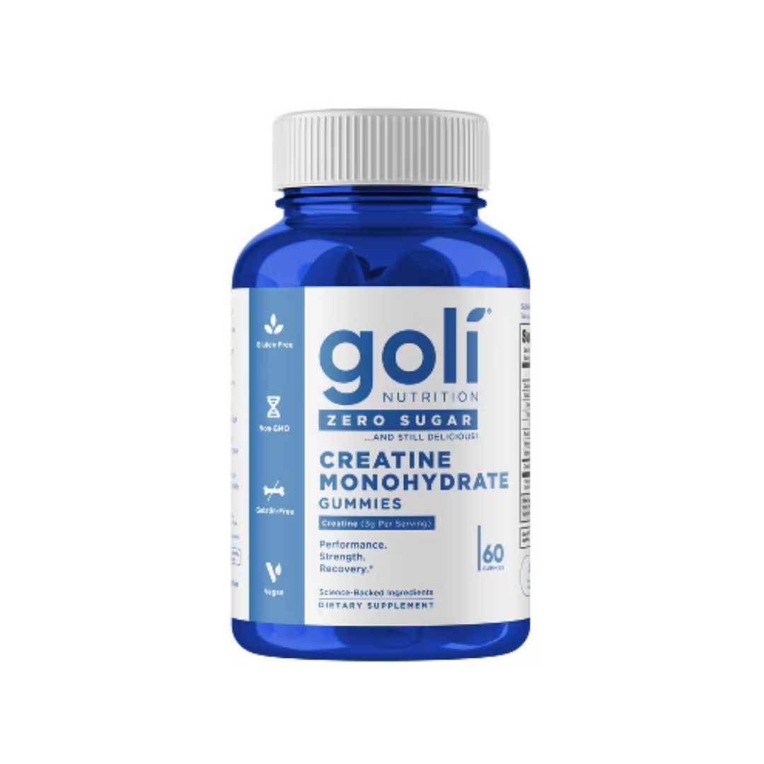 Goli Nutrition Sugar-Free Creatine Monohydrate Gummies (60ct) by Farmacias Savia