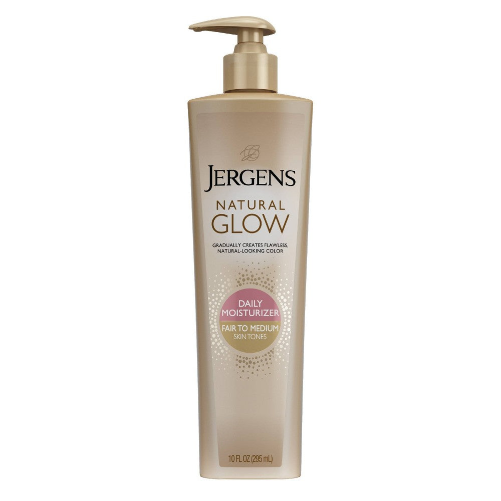 Jergens Natural Glow Daily Moisturizer, Fair To Medium Skin Tones 10 Oz by Pasteur Pharmacy