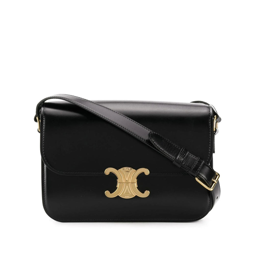 Celine Black Shoulder Bags Women by Luosophy
