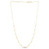 14k Yellow Gold Bead Necklace by Bids.com