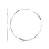 Sterling Silver Large Polished Round Hoop Earrings by Bids.com