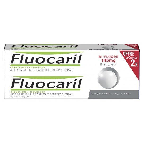 Fluocaril Dentifrice 2x75 Ml Bi-fluoré 145mg Blancheur by Pasteur Pharmacy