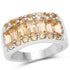 3.08 Carat Genuine Citrine .925 Sterling Silver Ring by Bids.com