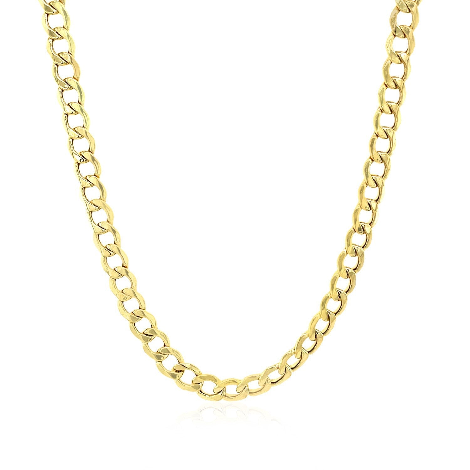 4.4mm 10k Yellow Gold Curb Chain by Bids.com