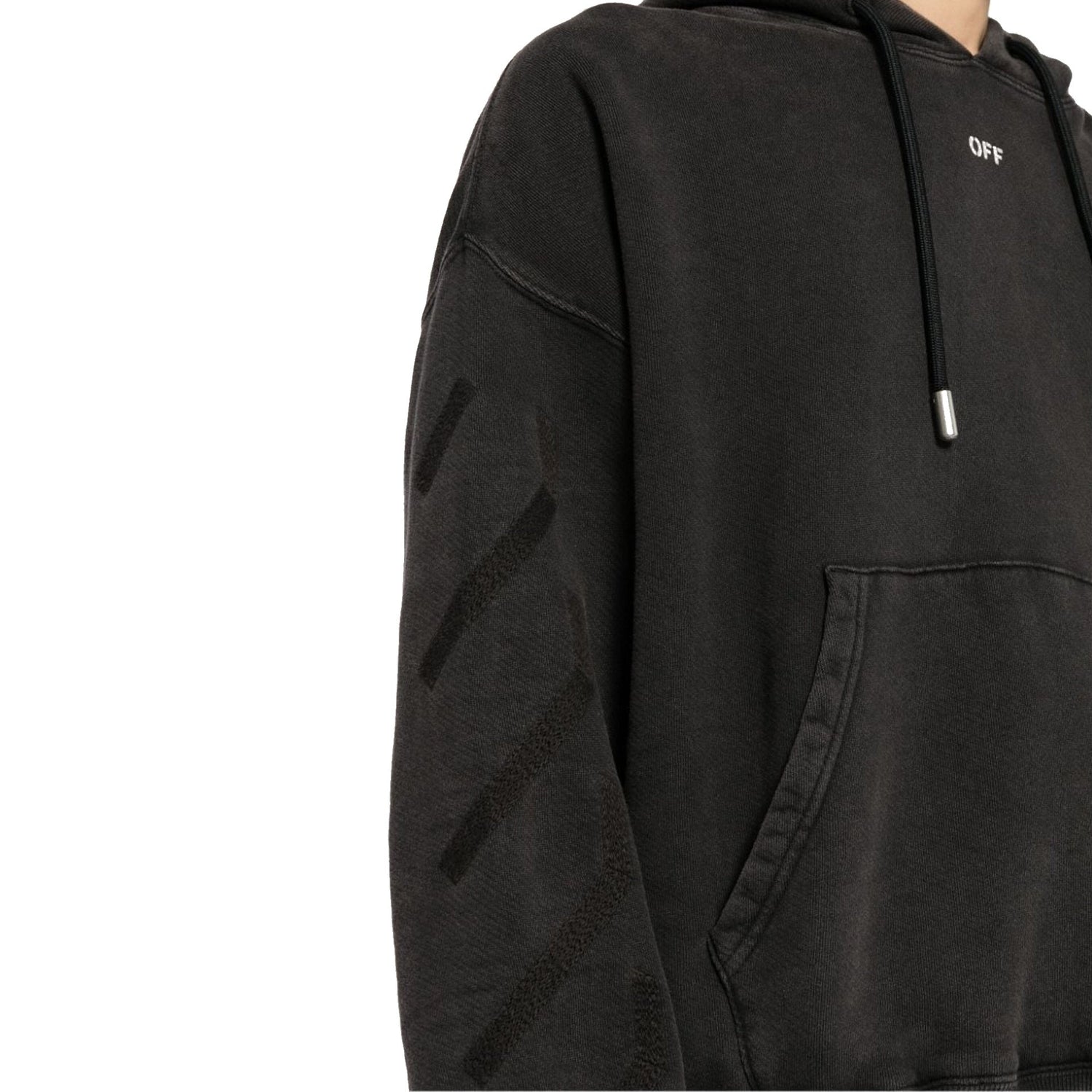 Off-White St. Matthew Over Cotton Hoodie Sweatshirt Men by Luosophy