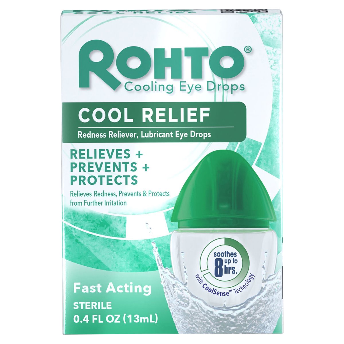 Rohto Cool Relief Eye Drops 0.4 Fl Oz by Pasteur Pharmacy