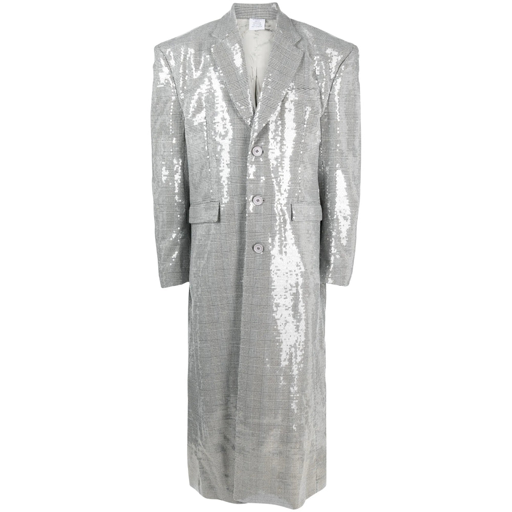Vetements Black Coats - Single Breasted Coats Men by Luosophy