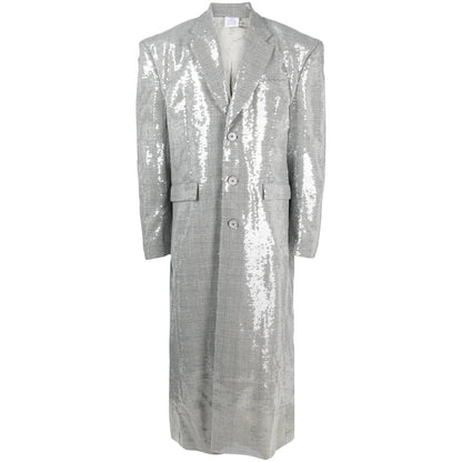Vetements Black Coats - Single Breasted Coats Men by Luosophy