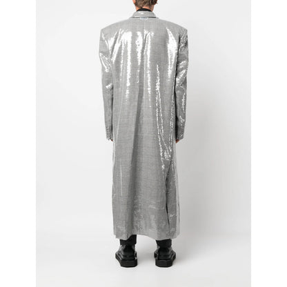 Vetements Black Coats - Single Breasted Coats Men by Luosophy