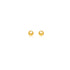 10k Yellow Gold Ball Style Stud Earrings (4.0 mm)  DestGlow