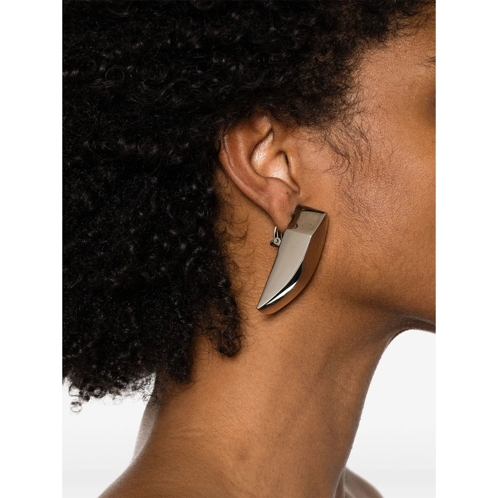 Saint Laurent Silver Earrings Women by Luosophy
