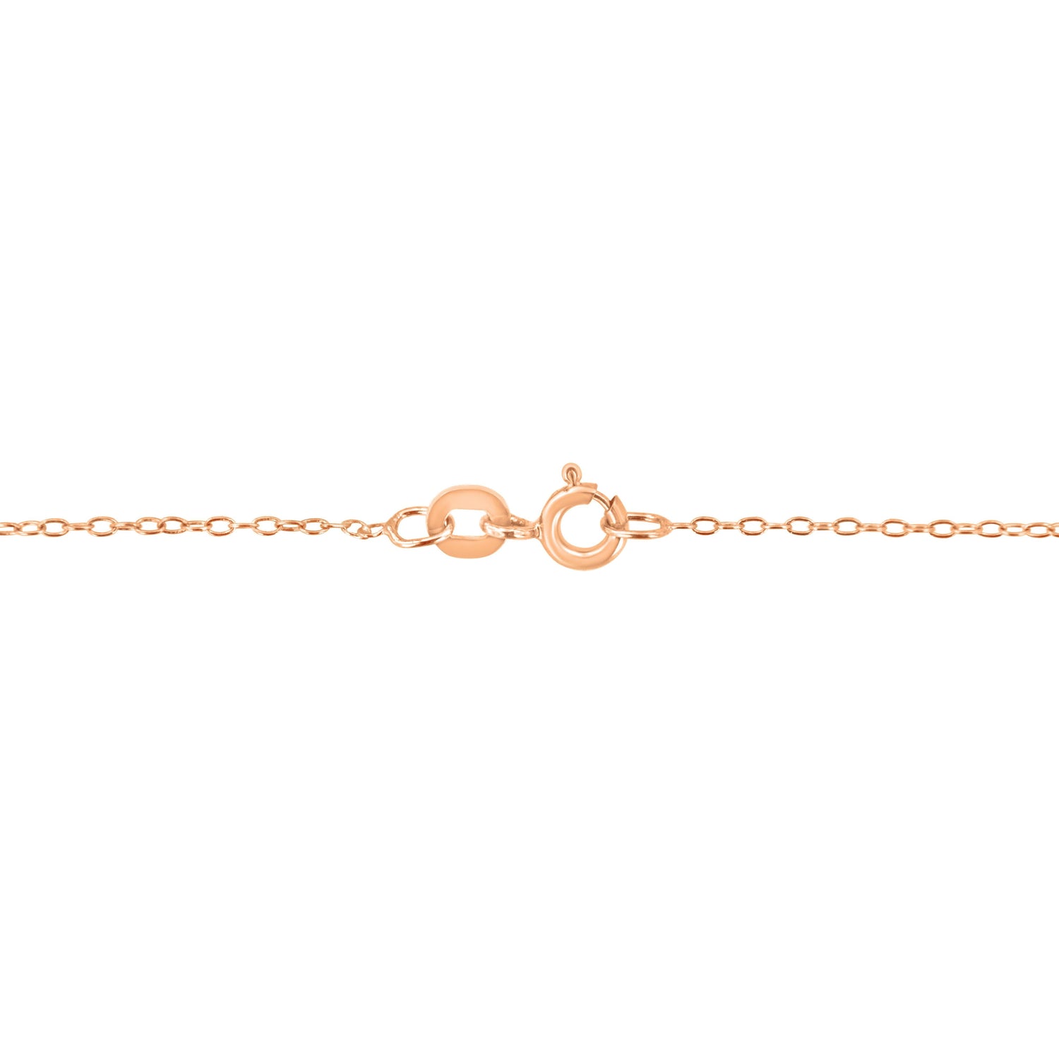 AGS Certified 10K Rose Gold 1/5 Cttw Bezel Set Round Diamond Solitaire 16-18" Adjustable Pendant Necklace (H-I Color, VS1-VS2 Clarity) by Bids.com