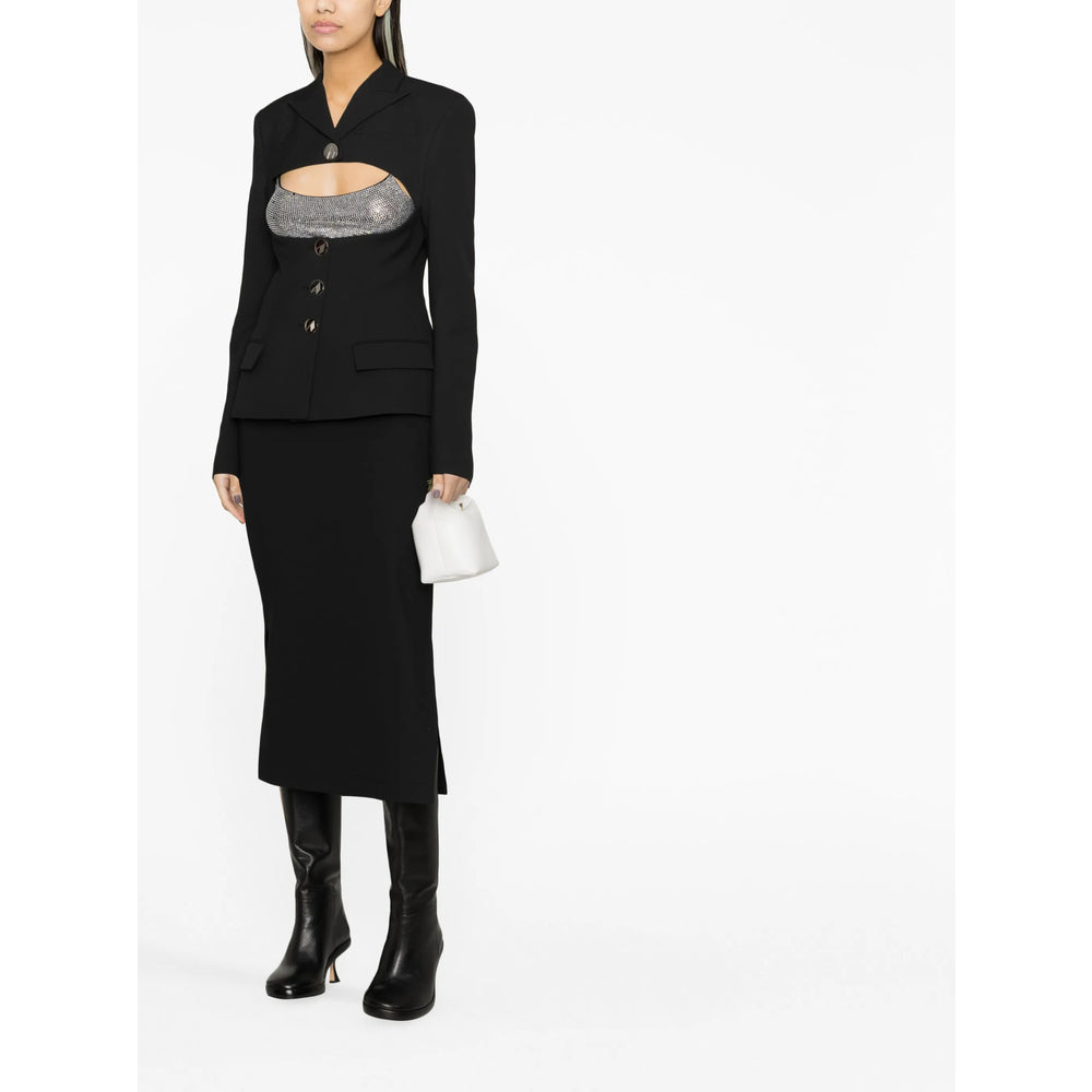 The Attico Black Jackets - Blazers Women by Luosophy