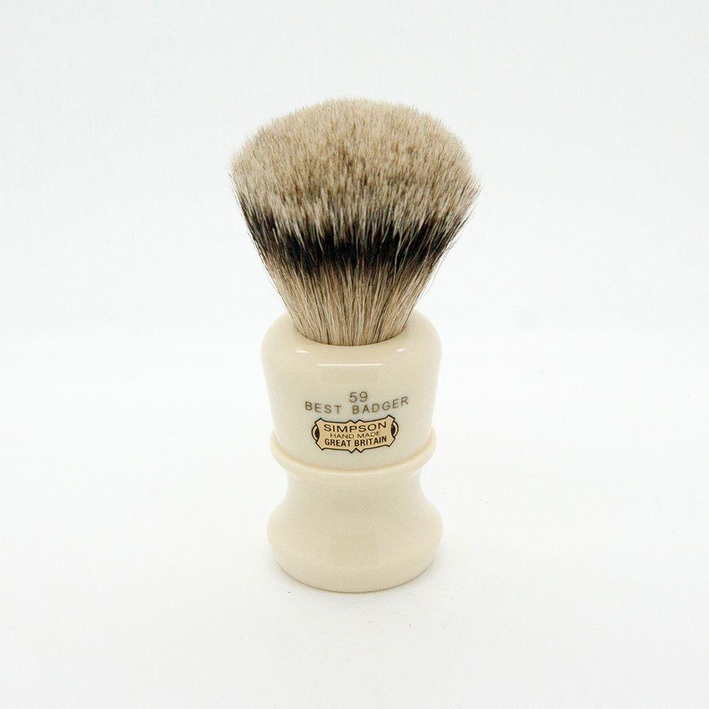 Simpsons Fifty Series 59 Best Badger Shaving Brush by Pasteur Pharmacy
