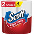 Scott Choose-A-Sheet 1-Ply Paper Towels, 2 Double Rolls/108 Sheets Per Roll, White  DestGlow