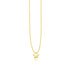 14k Yellow Gold Polished Star Necklace with Diamond by Bids.com