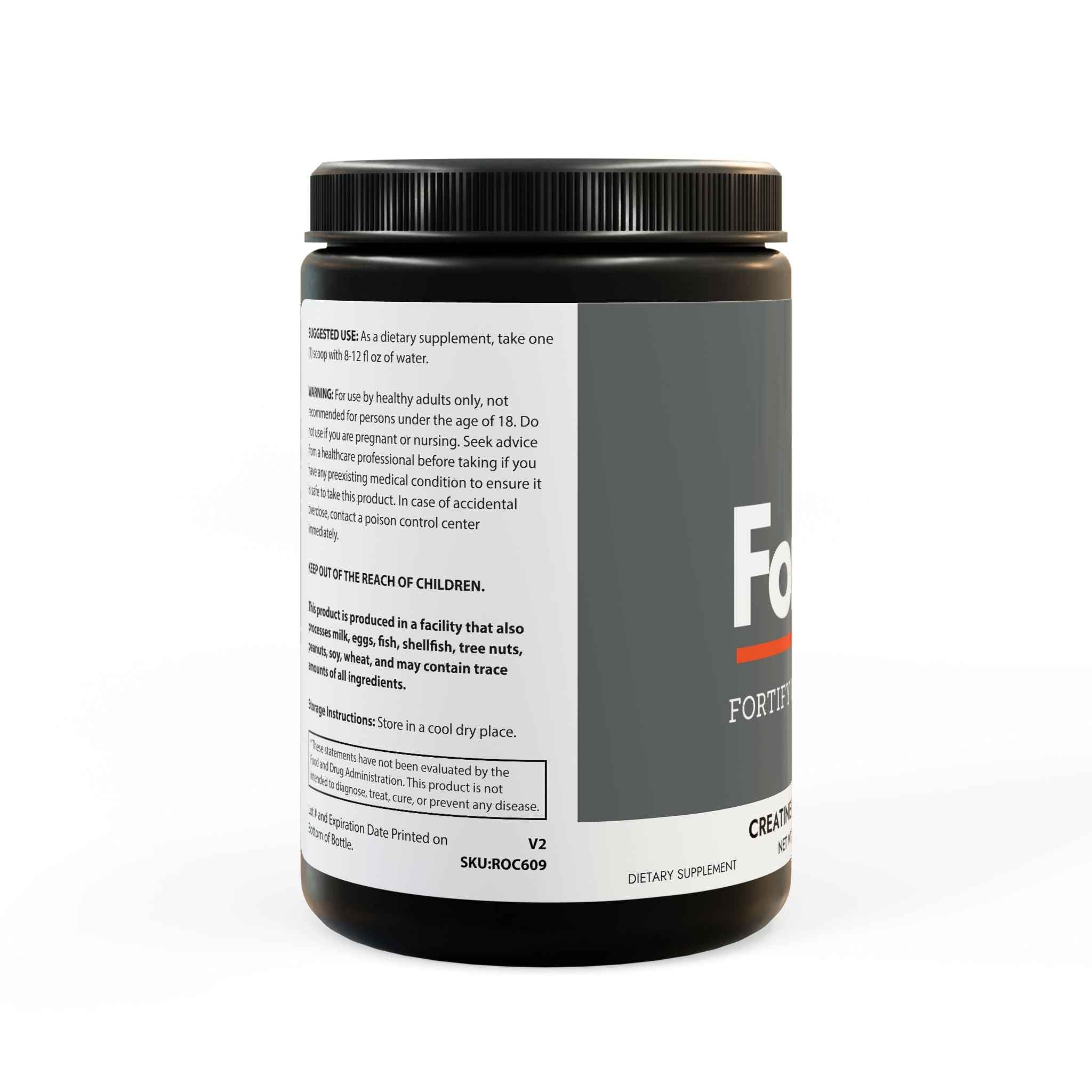 Fortiv Creatine Monohydrate Supplement 10oz