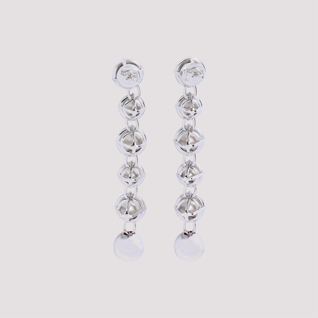 Jean Paul Gaultier Long Diamond Earrings Women by Luosophy