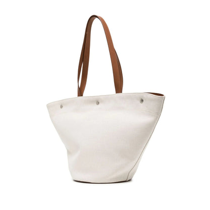 Saint Laurent Neutrals Tote Bags Women by Luosophy