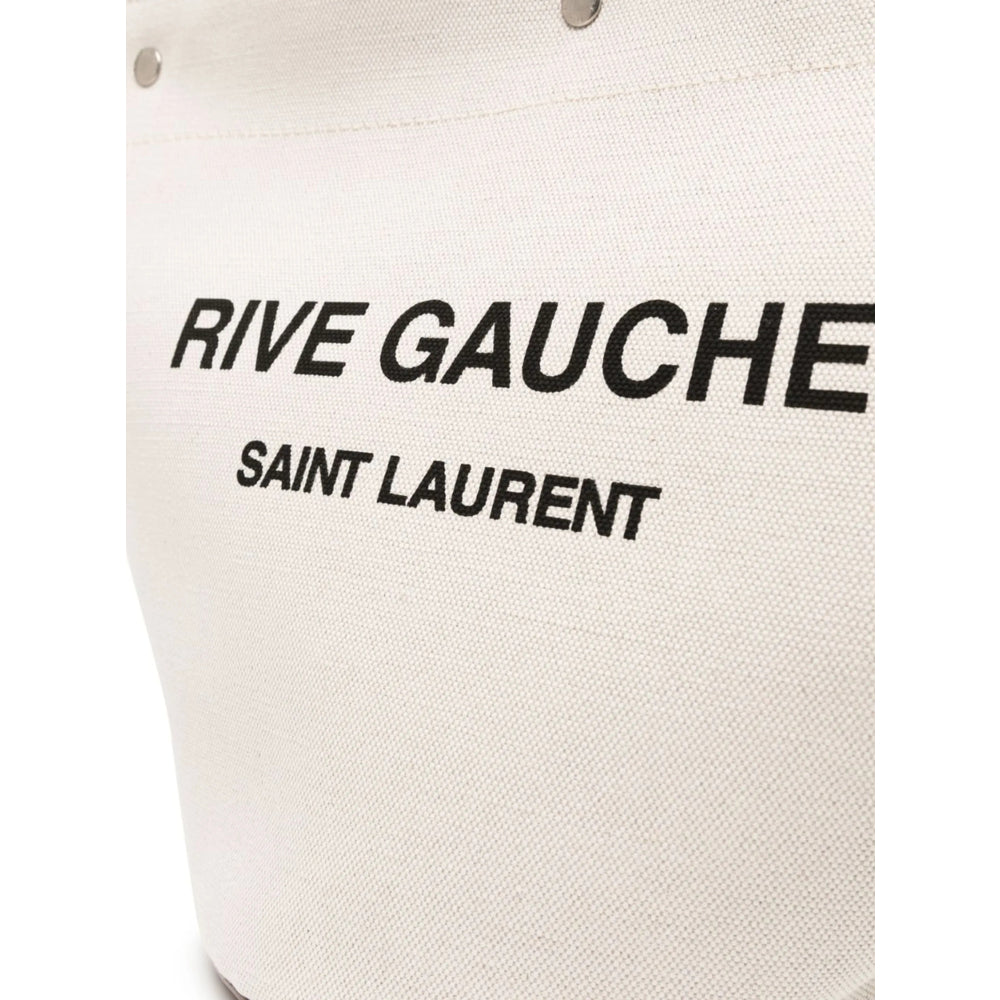 Saint Laurent Neutrals Tote Bags Women by Luosophy