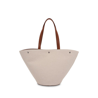 Saint Laurent Neutrals Tote Bags Women by Luosophy